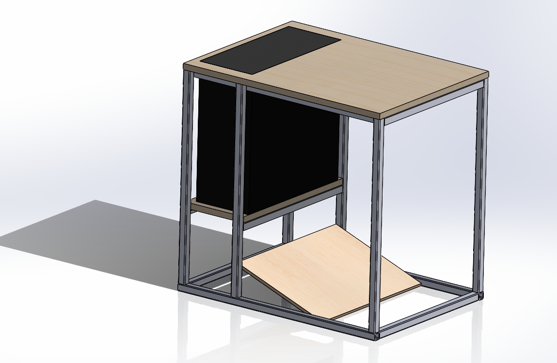 CAD steel frame fabrication